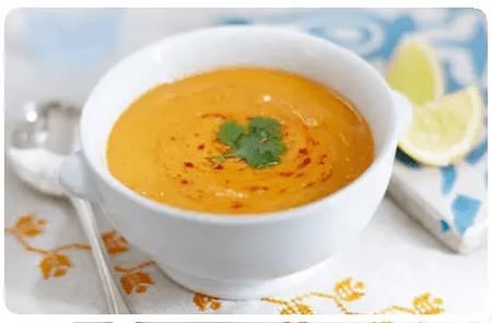 sopa de lentellas